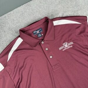 🎺Vintage Texas A&M University Texas Aggie Band Polo Made USA  Sz 2XL